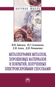 бесплатно читать книгу Металлография металлов, порошковых материалов и покрытий, полученных электроискровыми способами автора Дмитрий Романенко