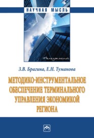 бесплатно читать книгу Методико-инструментальное обеспечение терминального управления экономикой региона автора Елена Туманова