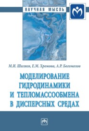 бесплатно читать книгу Моделирование гидродинамики и тепломассообмена в дисперсных средах автора Александр Богомолов