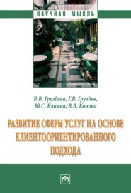 бесплатно читать книгу Развитие сферы услуг на основе клиентоориентированного подхода автора Влада Конова