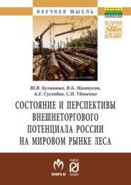 бесплатно читать книгу Состояние и перспективы внешнеторгового потенциала России на мировом рынке леса автора Сергей Удовенко