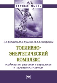 бесплатно читать книгу Топливно-энергетический комплекс:особенности развития и управления в современных условиях автора Майя Селиверстова