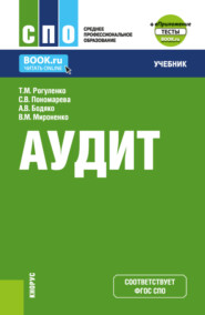 бесплатно читать книгу Аудит и еПриложение. (СПО). Учебник. автора Анна Бодяко