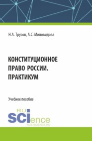 бесплатно читать книгу Конституционное право России. Практикум. (Бакалавриат, Специалитет). Учебное пособие. автора Анастасия Миловидова