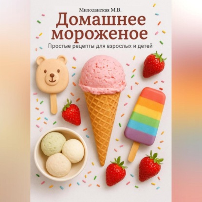 Домашнее мороженное. Простые рецепты для взрослых и детей.