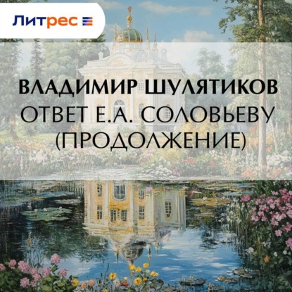 Ответ Е.А. Соловьеву (продолжение)