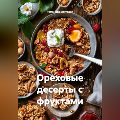 Ореховые десерты с фруктами