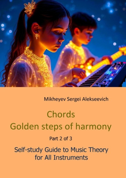 Chords. Golden steps of harmony. Part 2. Self-study guide to music theory for all instruments