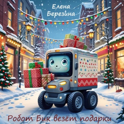 Робот Бик везёт подарки