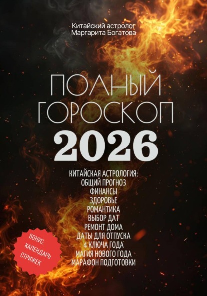 Полный гороскоп на 2026 год: ОГНЕННАЯ ЛОШАДЬ. ПРОГНОЗ КИТАЙСКОГО АСТРОЛОГА