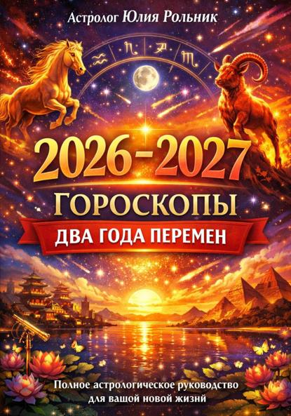 Гороскопы 2026–2027 Два года перемен Полное астрологическое руководство для вашей новой жизни