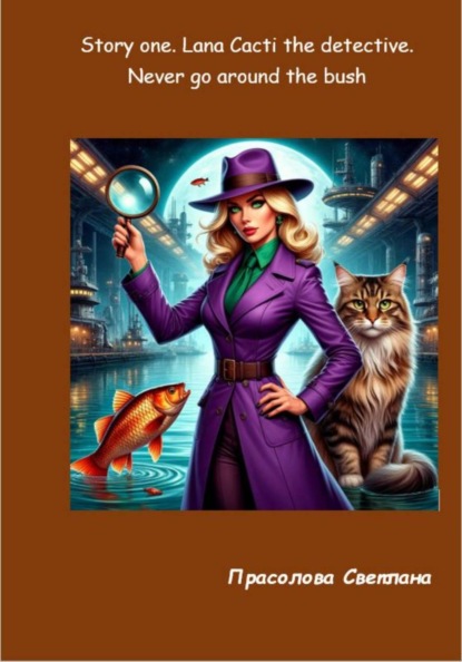 Story one. Lana Cacti the detective. Never go around the bush