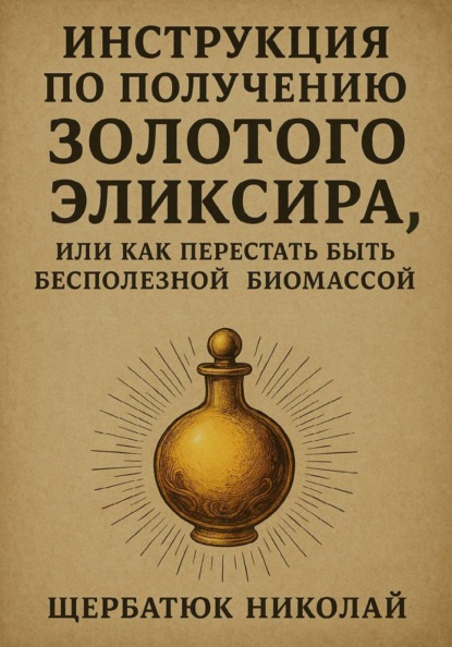 Инструкция по получению Золотого Эликсира, или как перестать быть бесполезной биомассой