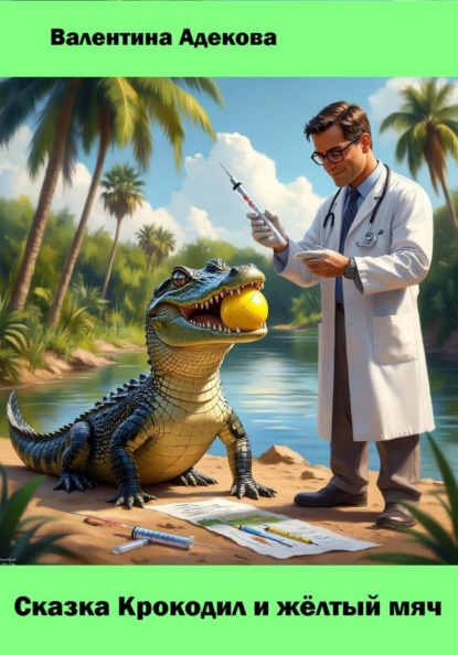 Сказка Крокодил и жёлтый мяч