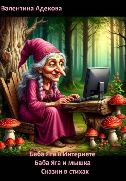 Баба Яга в Интернете. Баба Яга и мышка. Сказки в стихах
