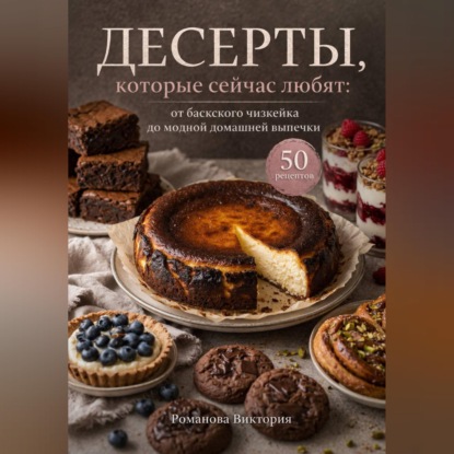 Десерты, которые сейчас любят: от баскского чизкейка до модной домашней выпечки
