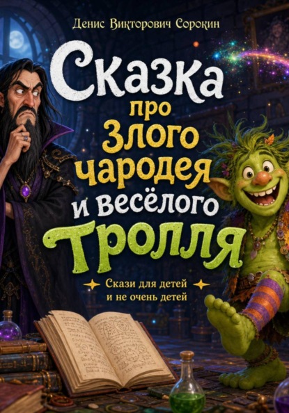 Сказка про злого чародея и весёлого тролля
