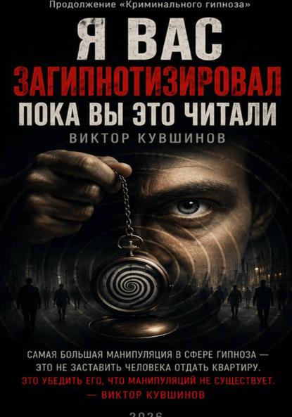 Я вас загипнотизировал. Пока вы это читали.