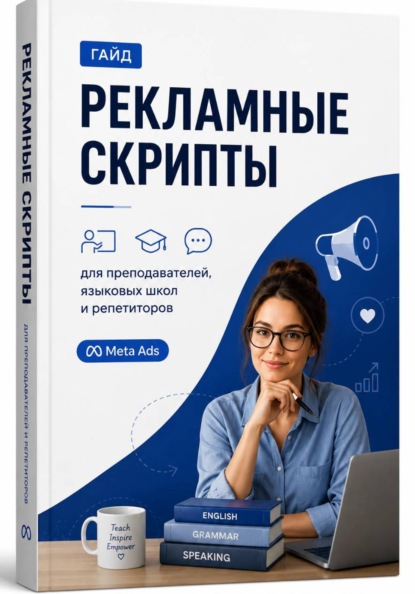 Рекламные СКРИПТЫ для преподавателей иностранных языков, языковых школ и репетиторов (Meta Ads)