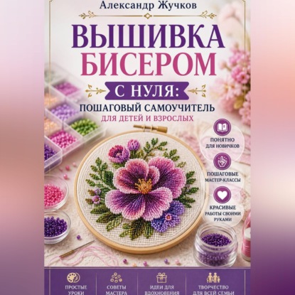 Вышивка бисером с нуля пошаговый самоучитель для детей и взрослых.
