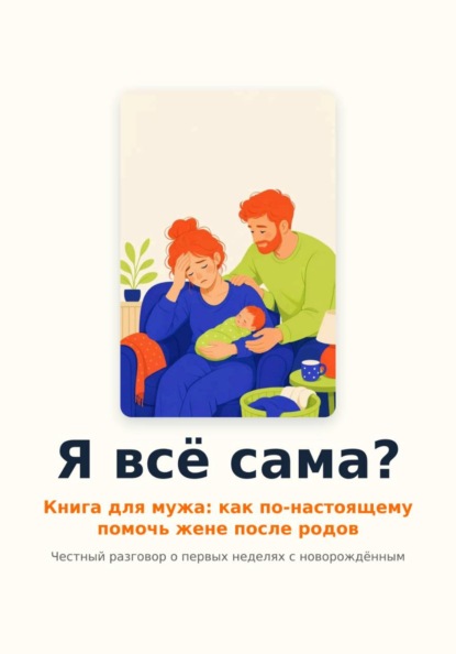 Я всё сама? Книга для мужа: как по-настоящему помочь жене после родов