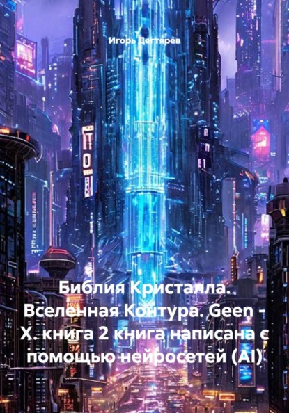 Библия Кристалла. Вселенная Контура. Geen - X. книга 2 книга написана с помощью нейросетей (AI)