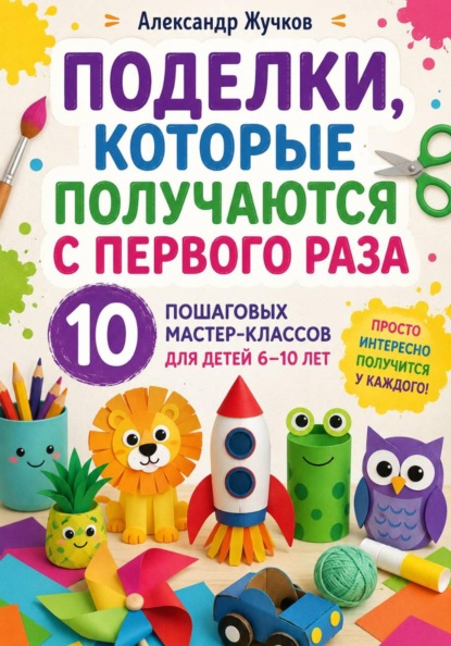 Поделки, которые получаются с первого раза. 10 пошаговых мастер-классов для детей 6–10 лет