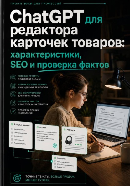 ChatGPT для редактора карточек товаров: характеристики, SEO и проверка фактов