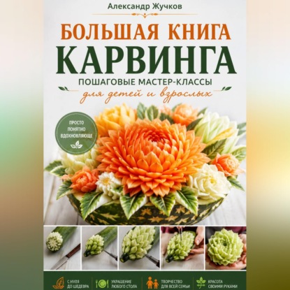 Большая книга карвинга. Пошаговые мастер-классы для детей и взрослых