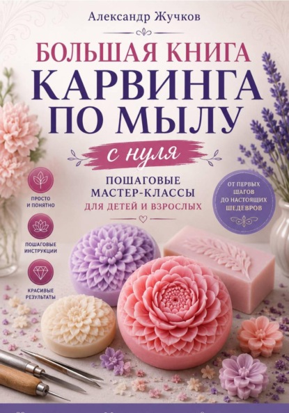 Большая книга карвинга по мылу с нуля. Пошаговые мастер-классы для детей и взрослых