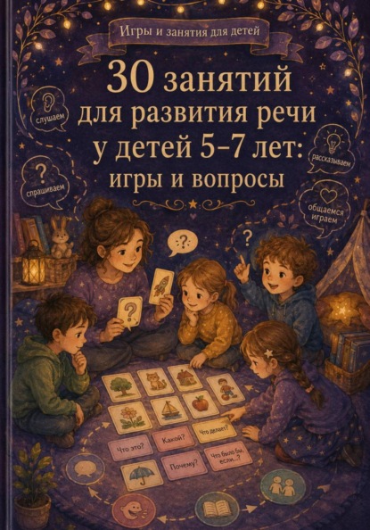 30 занятий для развития речи у детей 5-7 лет: игры и вопросы
