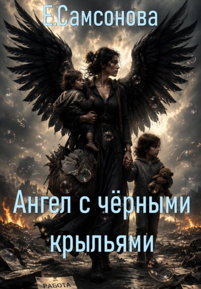 Ангел с чёрными крыльями