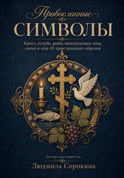Православные символы. Крест, голубь, рыба, виноградная лоза, свеча и ещё 45 христианских образов