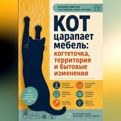 Кот царапает мебель: когтеточка, территория и бытовые изменения
