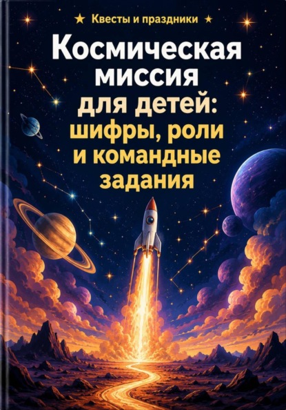 Космическая миссия для детей: шифры, роли и командные задания