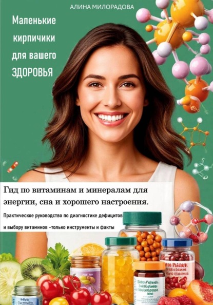 Маленькие кирпичики для вашего здоровья. Гид по витаминам и минералам для энергии, сна и хорошего настроения