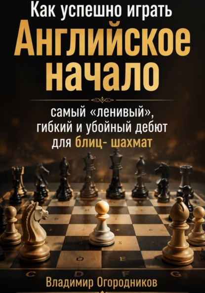 Как успешно играть Английское начало - самый "ленивый", гибкий и убойный дебют для блиц-шахмат