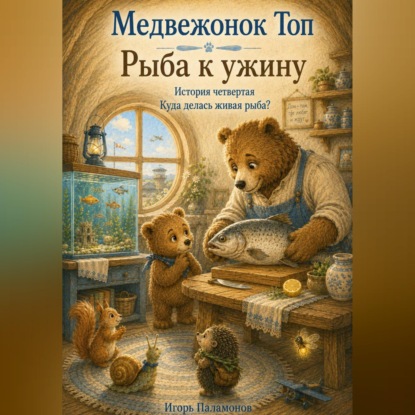 Медвежонок Топ. Рыба к ужину