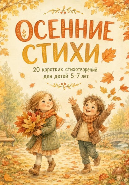 Осенние стихи. 20 коротких стихотворений для детей 5-7 лет