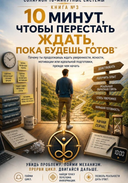 10 МИНУТ, ЧТОБЫ ПЕРЕСТАТЬ ЖДАТЬ, ПОКА БУДЕШЬ ГОТОВ