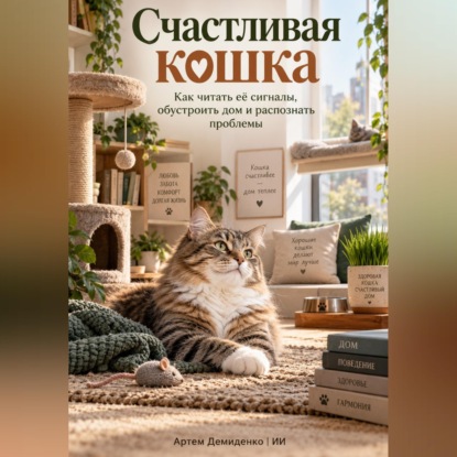 Счастливая кошка: Как читать её сигналы, обустроить дом и распознать проблемы