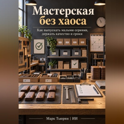 Мастерская без хаоса: Как выпускать малыми сериями, держать качество и сроки
