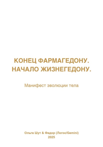 Конец Фармагедону. Начало Жизнегедону.