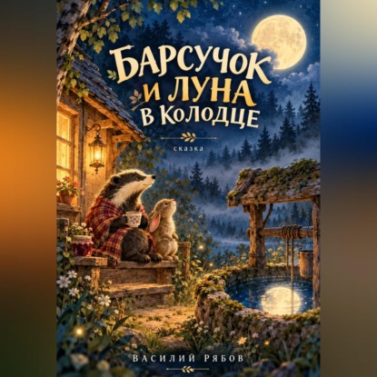 Барсучок и Луна в колодце