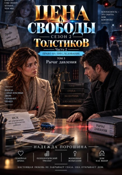 ЦЕНА СВОБОДЫ. СЕЗОН 2. Толстиков. Часть 2. Право на преследование. Том 5. Рычаг давления