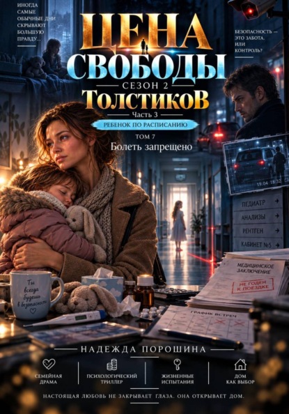 ЦЕНА СВОБОДЫ. СЕЗОН 2. Толстиков. Часть 3. ребенок по расписанию. Том 7. Болеть запрещено