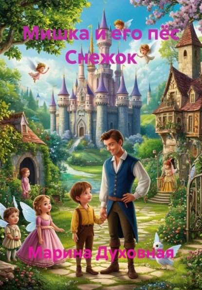 Мишка и его пёс Снежок
