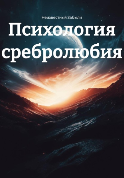 Психология сребролюбия