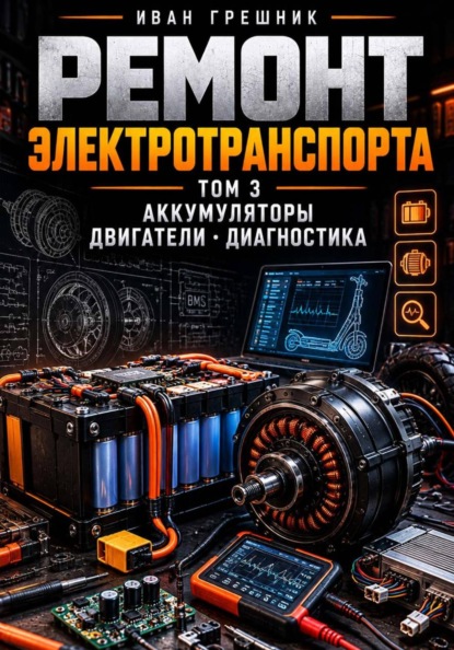 Ремонт электротранспорта. Том 3: Аккумуляторы, двигатели и диагностика