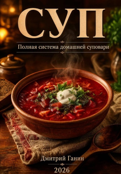 ДОМАШНИЕ СУПЫ: ПОЛНОЕ РУКОВОДСТВО - Десять супов, техника и система: от первого бульона до хранения